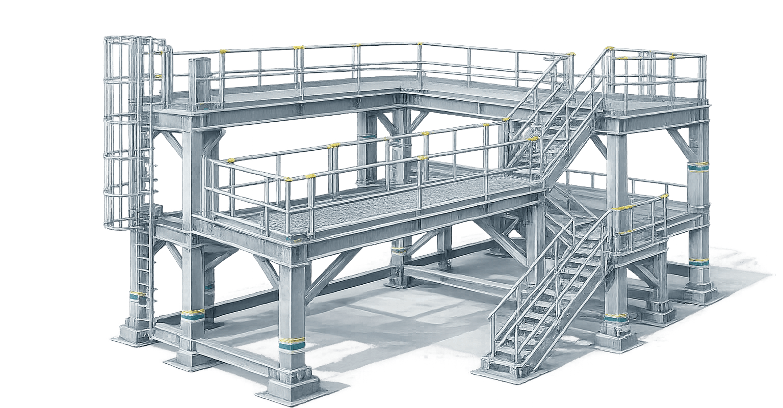 Access Platforms, Walkways & Ladders - Compress India