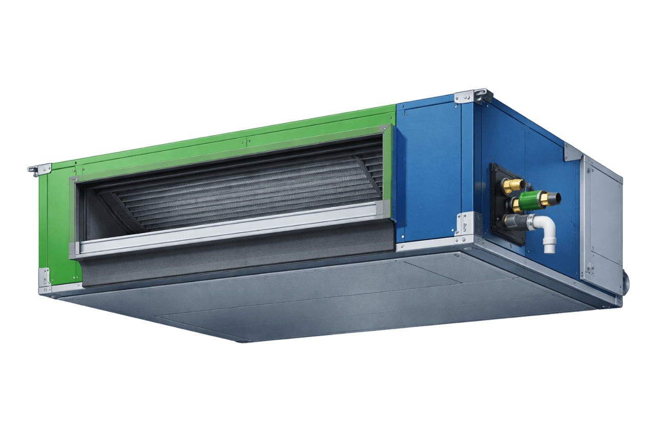Ducted Fan Coil Units (FCU) – Dedicated Zone Cooling Units