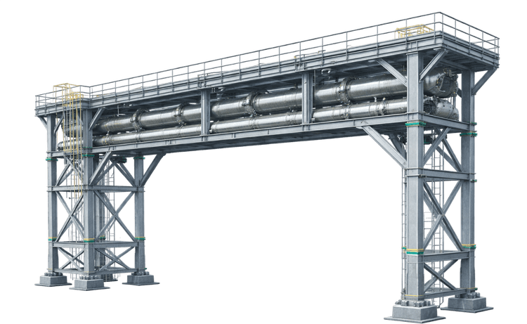 Elevated Process & Utility Structures Manufacturer in India ...