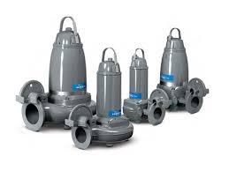 Submersible centrifugal pump and power-efficient HP variants
