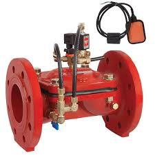 Electronic float valve system
