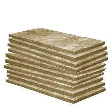 Acoustic and thermal mineral wool panels