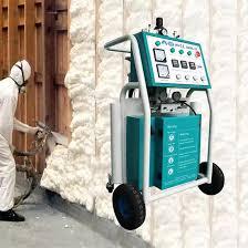 Urethane spray foam on equipment and enclosures