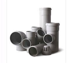 Black and White UPVC Pipes