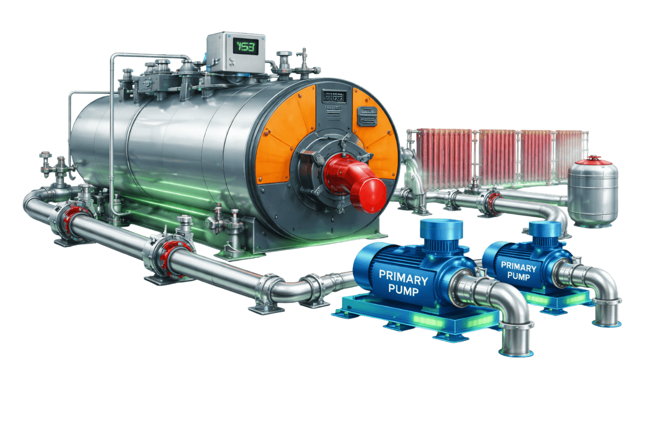 Boiler-Based Constant Flow Heating Systems