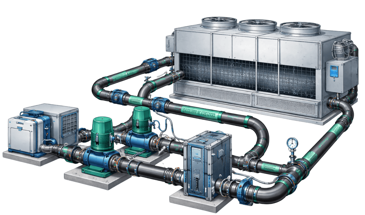 Condenser Water Piping