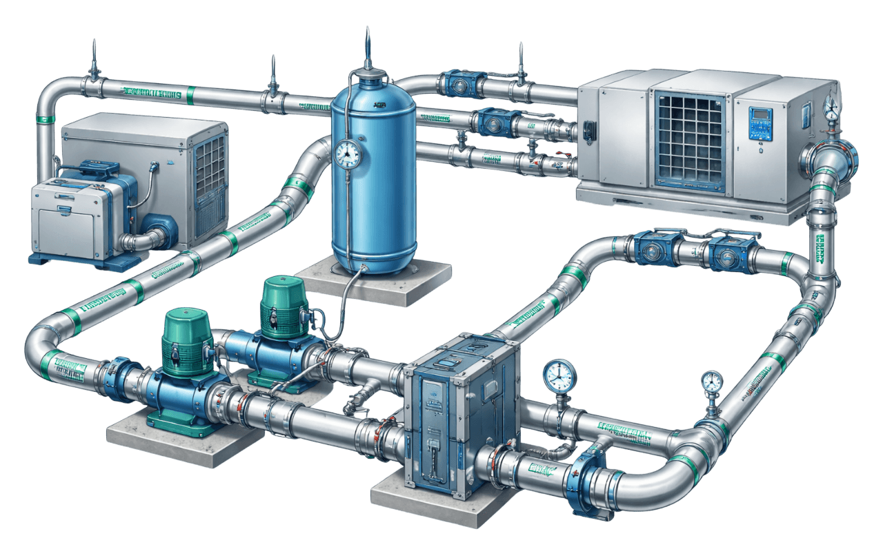 Industrial Piping Network
