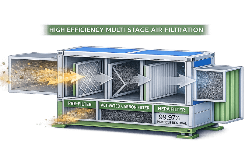 Process Air System Cleanroom HVAC Contractor in India | Pharmaceutical Air System ...