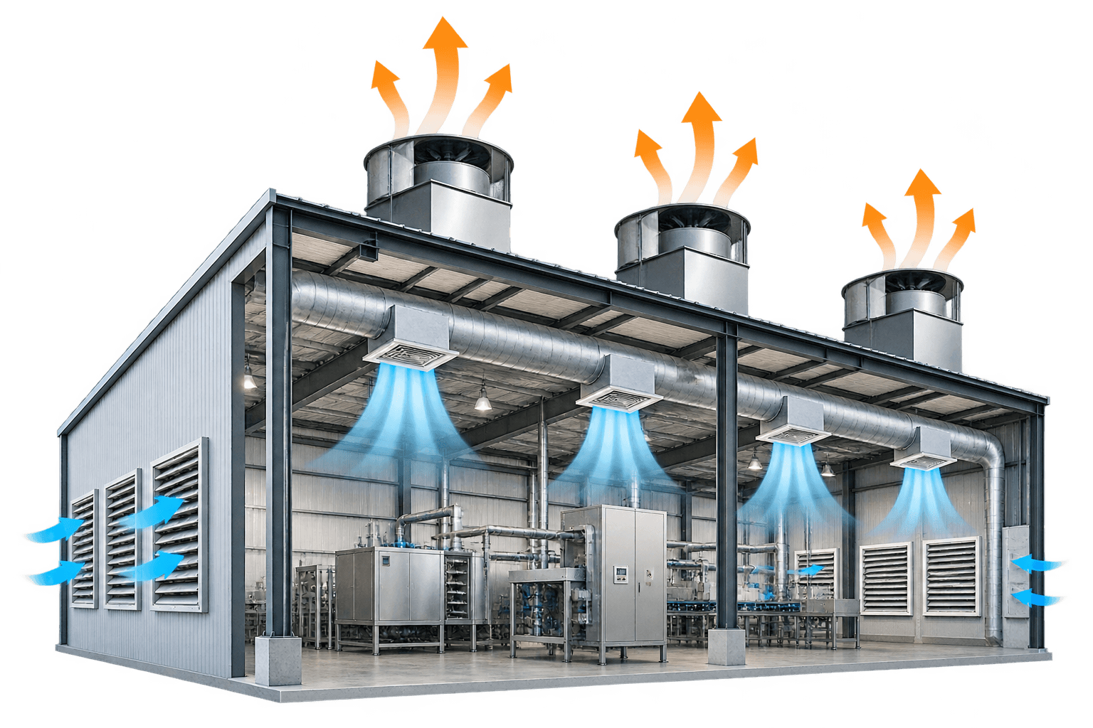 Industrial Dilution Ventilation Systems