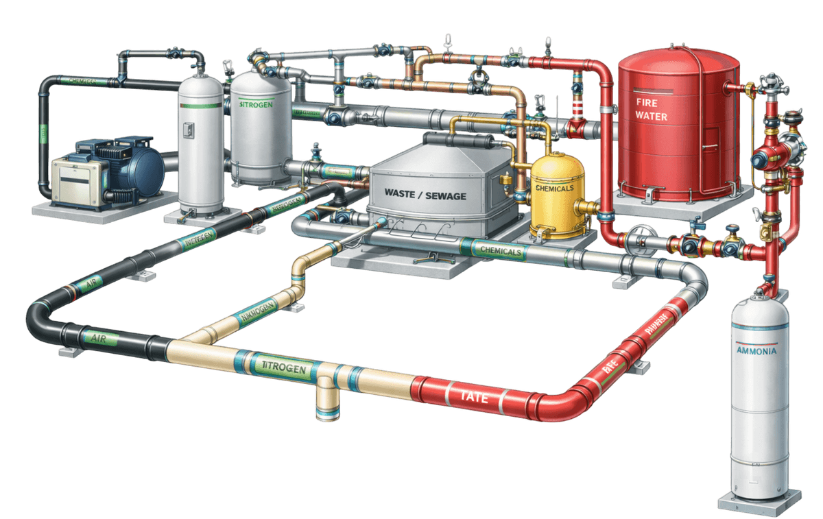 Process & Utility Piping Networks