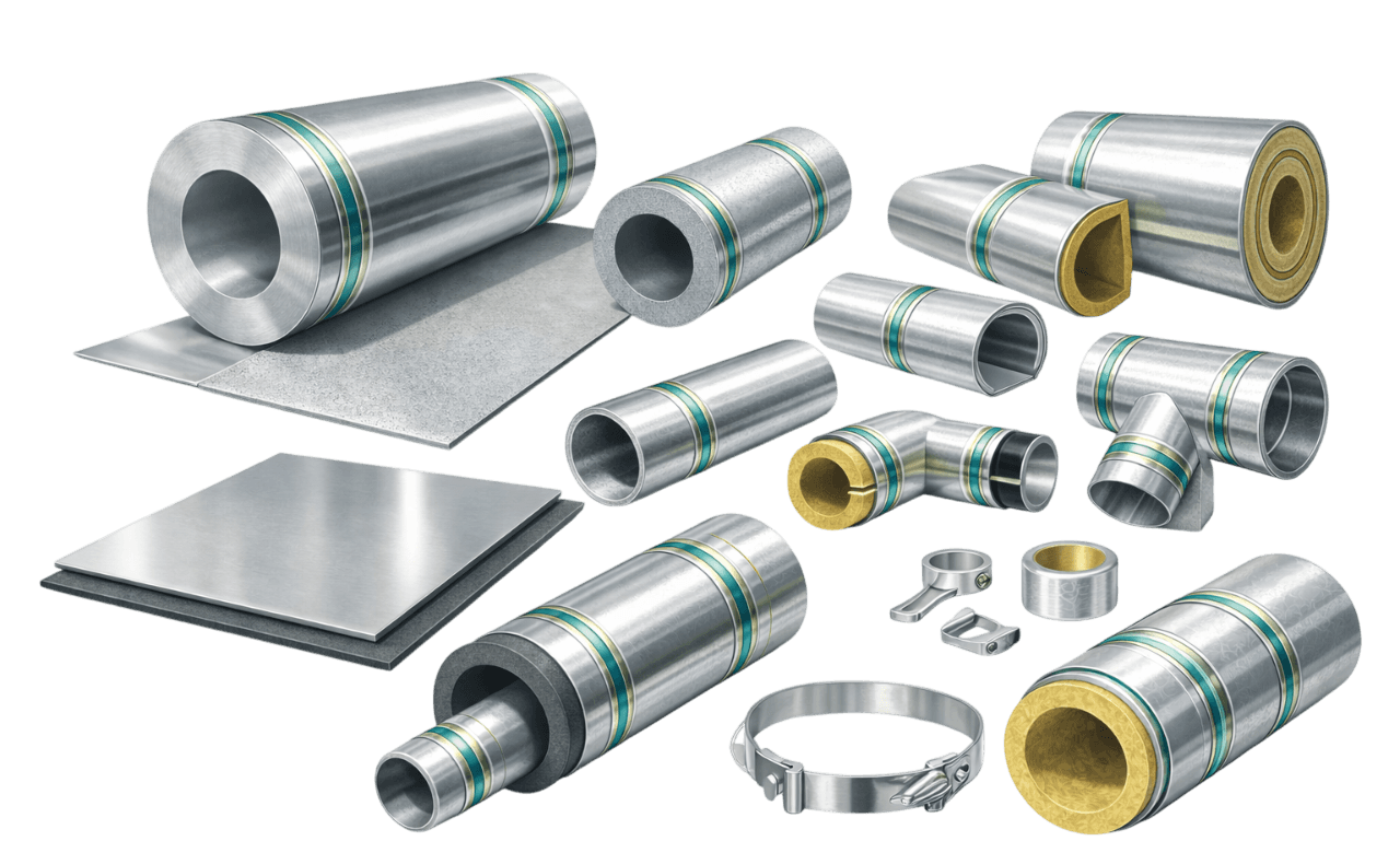 Vapour Barriers, Cladding & Jacketing